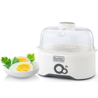 Rapid Egg Cooker and Egg Boiler With 6 Eggs Capacity 280 W EG200-B5 White