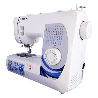 Traditional Metal Chassis Sewing Machine GS3700 White