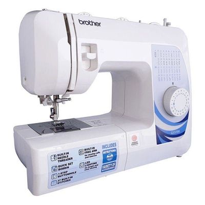 Traditional Metal Chassis Sewing Machine GS3700 White