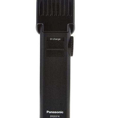 Rechargeable Wet/Dry Beard & Hair Trimmer, 12 Cutting lengths Black