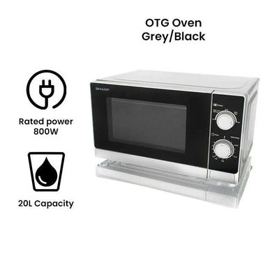 Microwave Oven 20 L 800 W R20CT Grey/Black