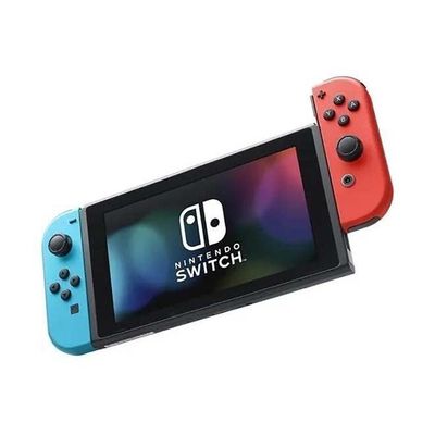 Switch with Neon Blue and Red Joy‑Con