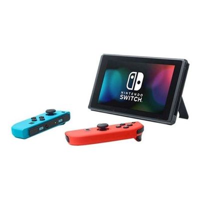 Switch with Neon Blue and Red Joy‑Con