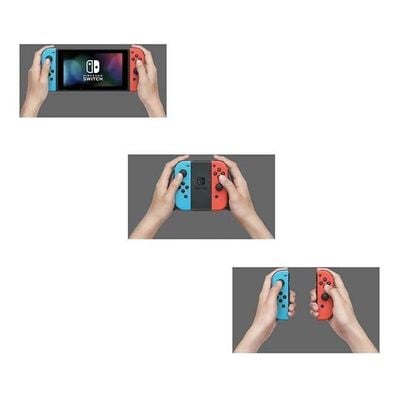 Switch with Neon Blue and Red Joy‑Con