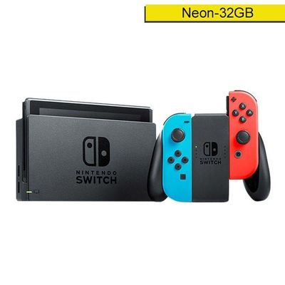 Switch with Neon Blue and Red Joy‑Con