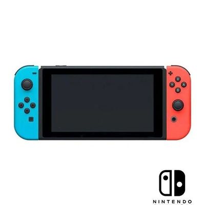 Switch with Neon Blue and Red Joy‑Con