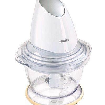 Electric Chopper 500W HR1396/0 White/Clear