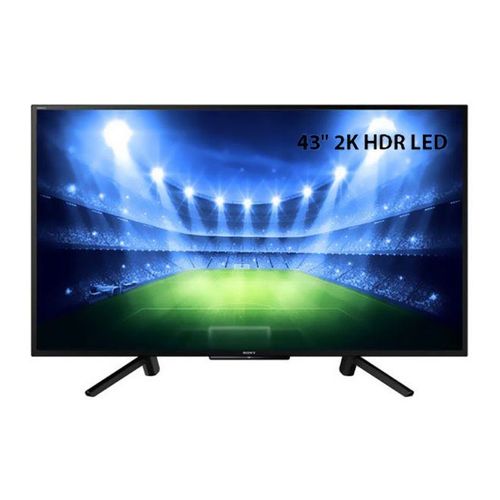 SONY Smart LED TV 43 Inch Full HD With Built-In Receiver, 2 HDMI and 2 USB Inputs KDL-43WF665 Black