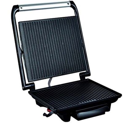 Portable Grill And Panini Maker 2000 W GC241D28 Silver/Black