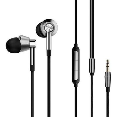 Triple Driver In-Ear Headphone With Mic Grey/Silver/Black