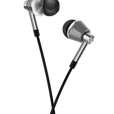 Triple Driver In-Ear Headphone With Mic Grey/Silver/Black