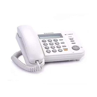 KX-TS580 Corded Single Line Telephone White