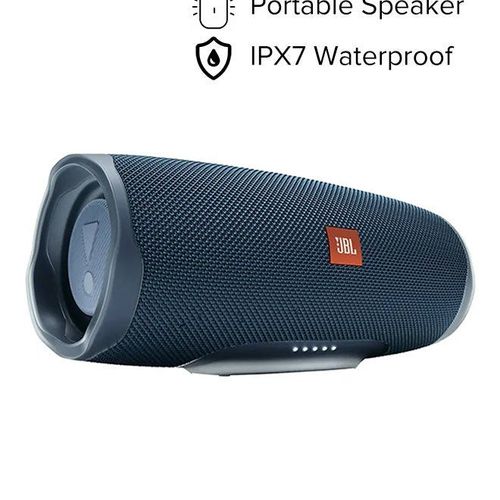 Charge 4 Waterproof Bluetooth Speaker With Built-In Power Bank Blue