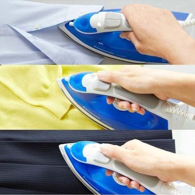 NI-M300T Steam Iron Titanium Coated Soleplate Garment Care - 1800 Watt NI-M300T Blue/White