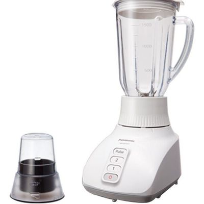 2-In-1 Jar Blender With Dry Mill Grinder 450 W MX-GX1511WTZ White/Clear