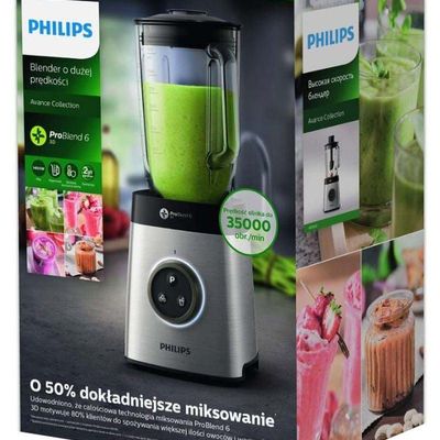 Advance Collection Pro Blender 1.8 L 1400 W HR3652/00 Black/Clear/Grey