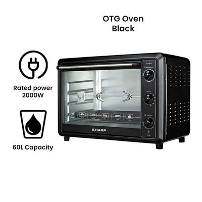 Electric Oven 60 L 2000 W EO-60NK-3 Black