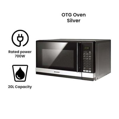 Powerful Microwave Oven 20 L 700 W R-20GHM-SL3 Silver