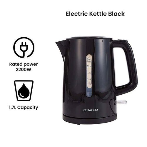 Cordless Electric Kettle With Auto Shut-Off & Removable Mesh Filter 1.7 L 2200 W ZJP00.000BK Black