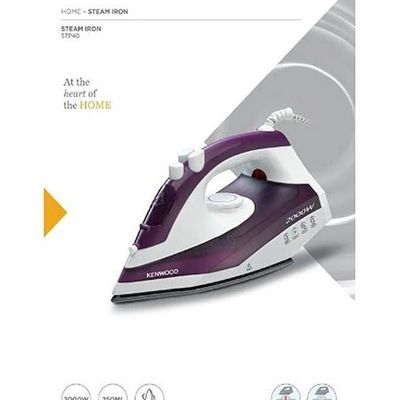 Steam Iron 250 ml 2000 W STP40.000WP Purple/White