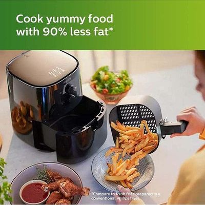 Essential Air Fryer With Rapid Air Technology 4.1 L 1400 W HD9200/91 / HD9200/90 Black