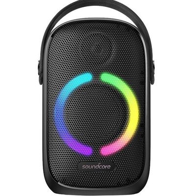 Rave Party Cast Wireless Party Speaker 50W IPX7 Waterproof 18-Hr Playtime Black