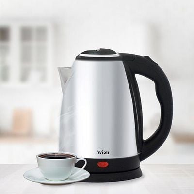 Electric Coffee & Tea Kettle 1.8 L 1500 W AEK6180 Silver/Black