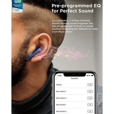 ES901 ComfoBuds Pro True Wireless Earbuds Blue