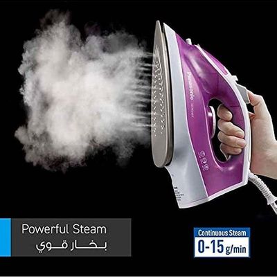 Steam Iron Anti Calc 210 ml 1550 W NIM250T Pink