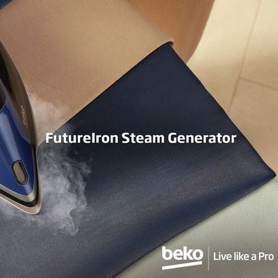 Steam Iron, Dragon Future Iron, SoftGlide Soleplate, Auto Shut-Off 350 ml 3000 W SPA9130B Blue