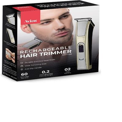 Avion Professional Hair Trimmers, Cordless Electric Shaver, For Face & Body, With 4 Combs, 60 Minutes Continuous Operation, Charge Indicator | AHT120