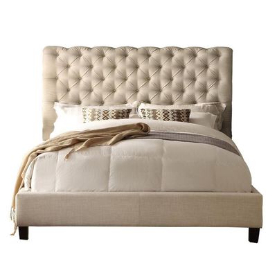 Lilyana Tufted Upholstered Low Profile Standard 160X200 Queen Bed