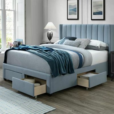 Ericksen Tufted Upholstered Storage Standard160X200 Queen Bed