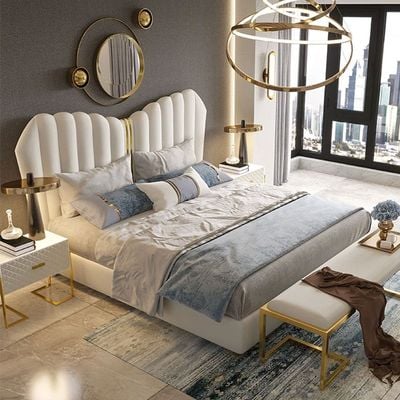 Princess Modern Upholstered 160X200 Queen Bed