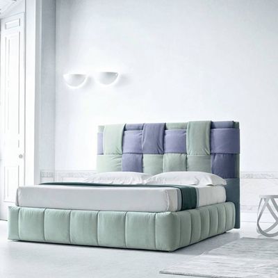 Multi-Bands with upholstered headboard 160X200 Queen Bed