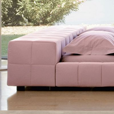 Elisa Linen Hydrophobic Upholstery 160X200 Queen Bed 