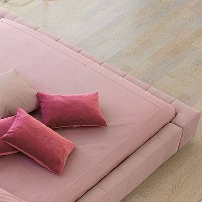 Elisa Linen Hydrophobic Upholstery 160X200 Queen Bed 