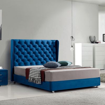 Magnifik Plush Velvet 160X200 Queen Bed 