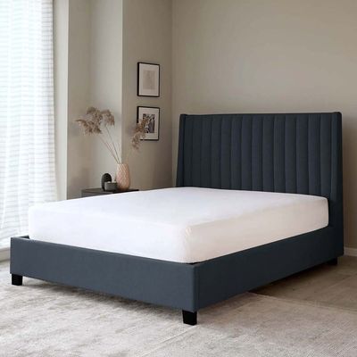 Bella Wingbed 160X200 Queen Bed/Navy