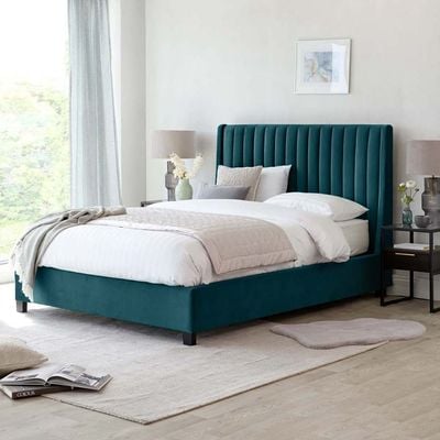 Bella Wingbed 160X200 Queen Bed /Teal