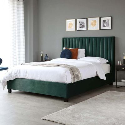 Bella Wingbed 160X200 Queen Bed /Green