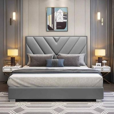 Victor Plush Velvet 160X200 Queen Bed Victor Plush Velvet 160X200 Queen Bed