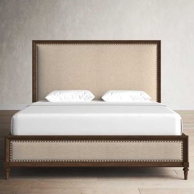 Addison Upholstered 160X200  Queen Bed/Beige