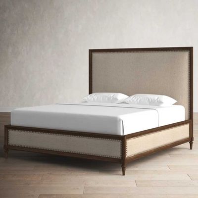 Addison Upholstered 160X200  Queen Bed/Beige