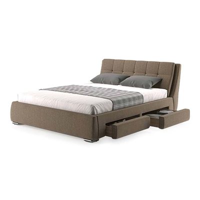 Vera Upholstered with Storage 160X200 Queen Bed