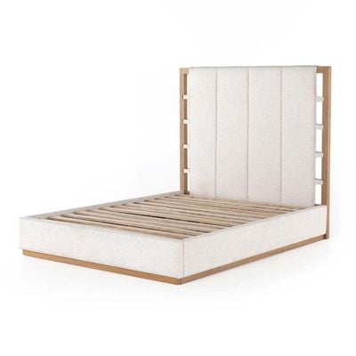 Baila Crescent 160X200 Queen Bed/ Ivory