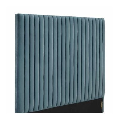 Abid Upholstered 160X200 Queen Bed/Teal 