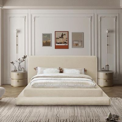 Devine Premium 160X200 Queen Bed/Beige 