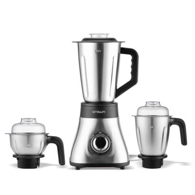 Crownline BL-295 3-in-1 Stainless Steel Blender Set, 600W