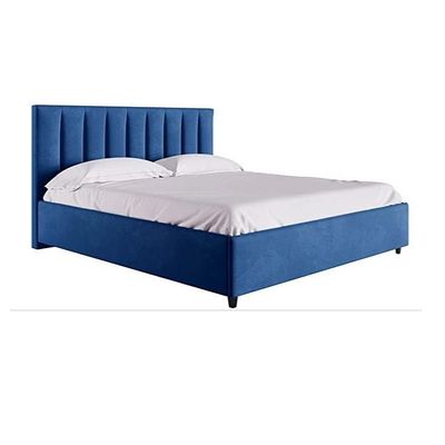 Mexxony Comfort Upholstered Bed Pillow Top Pocket Spring Mattress With Memory Foam By King Size 180x200cm Blue